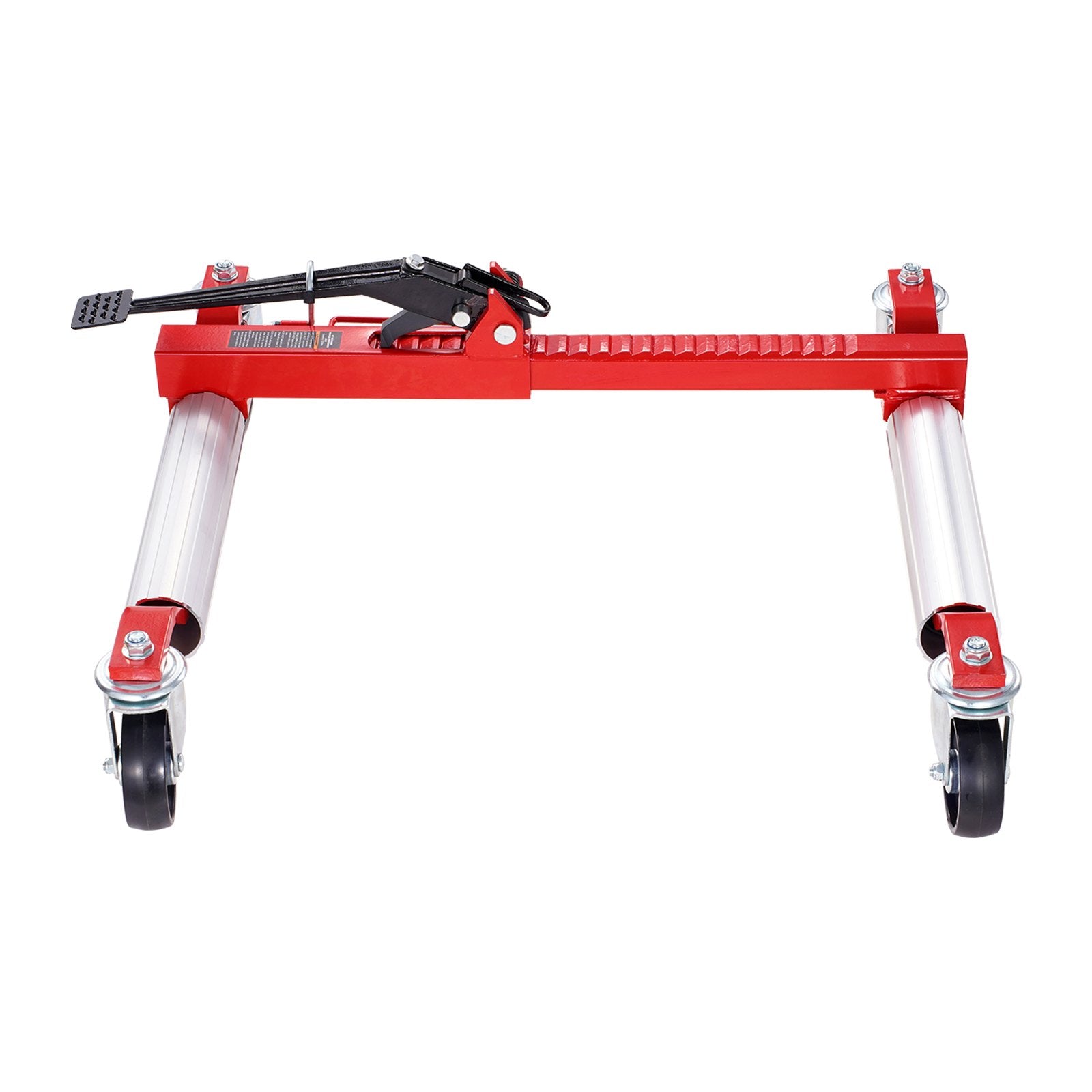 VEVOR Wheel Dolly, Max Capacity 1500 Lbs Car Dolly, Car Jack Dolly Lifter with 360° Rotatable Wheels, Heavy Duty Vehicle Positioning Ratchet Tire Jack, for Vehicle Car Auto Repair Moving, Set of 2