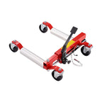 VEVOR Wheel Dolly, Max Capacity 1500 Lbs Car Dolly, Car Jack Dolly Lifter with 360° Rotatable Wheels, Heavy Duty Vehicle Positioning Hydraulic Tire Jack, for Vehicle Car Auto Repair Moving, Set of 2