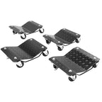 VEVOR Car Dolly Wheel Tire Dolly 4 PCS Heavy Duty Skate Auto Repair Dolly 2721.6 kg