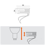 LED bulb INSERT 5W 3000K milky Kobi