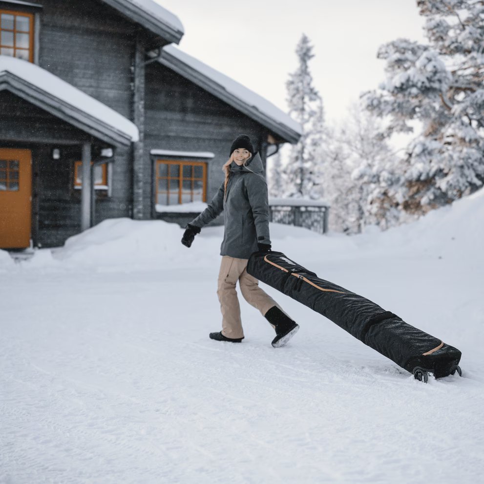 Thule 5162 Roundtrip Rolling Ski Bag 192cm Black