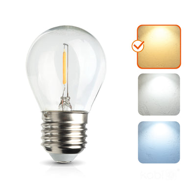 LED bulb 1,3W E27 2700K LLS