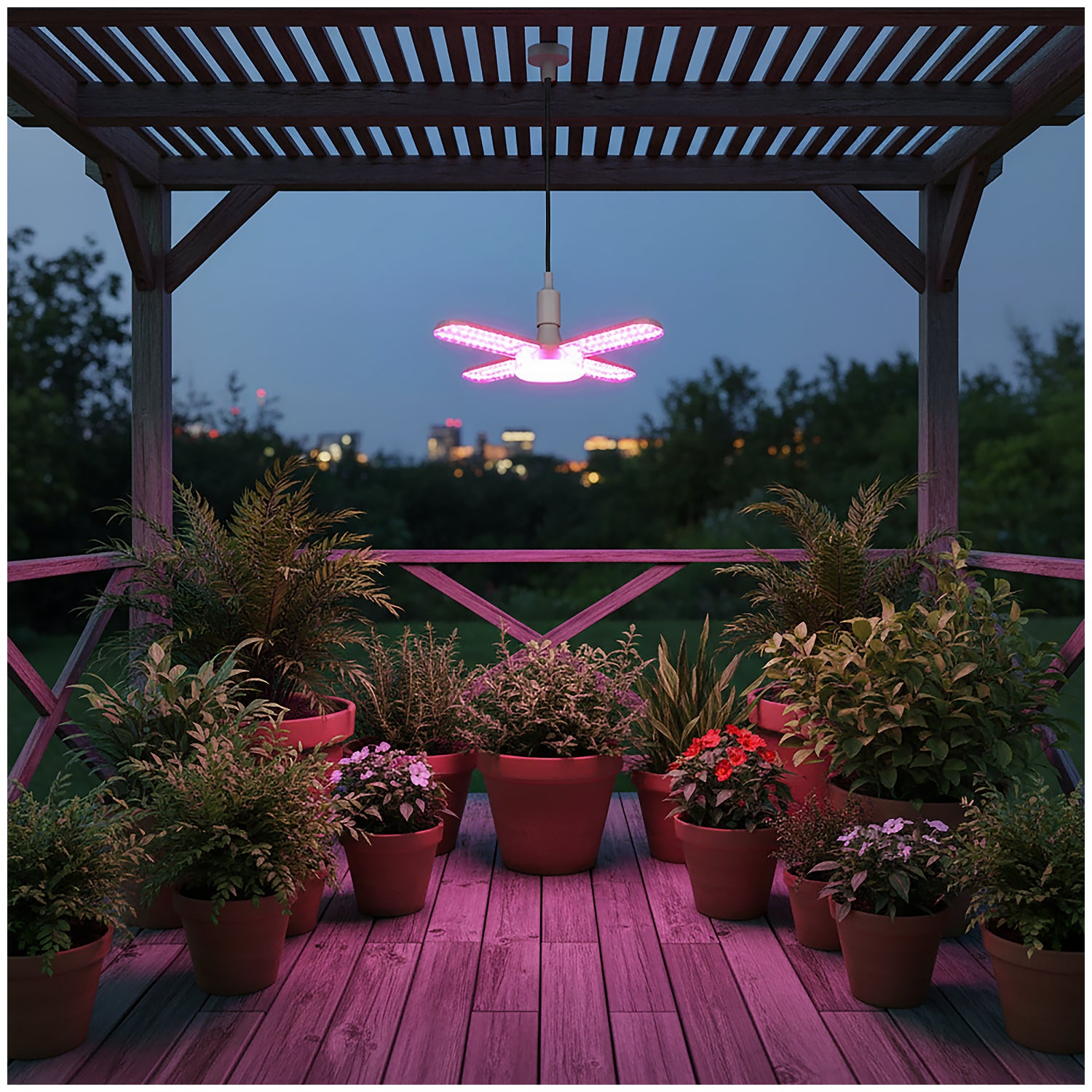 LED grow bulb LED PLANTY E27 40W Kobi Design