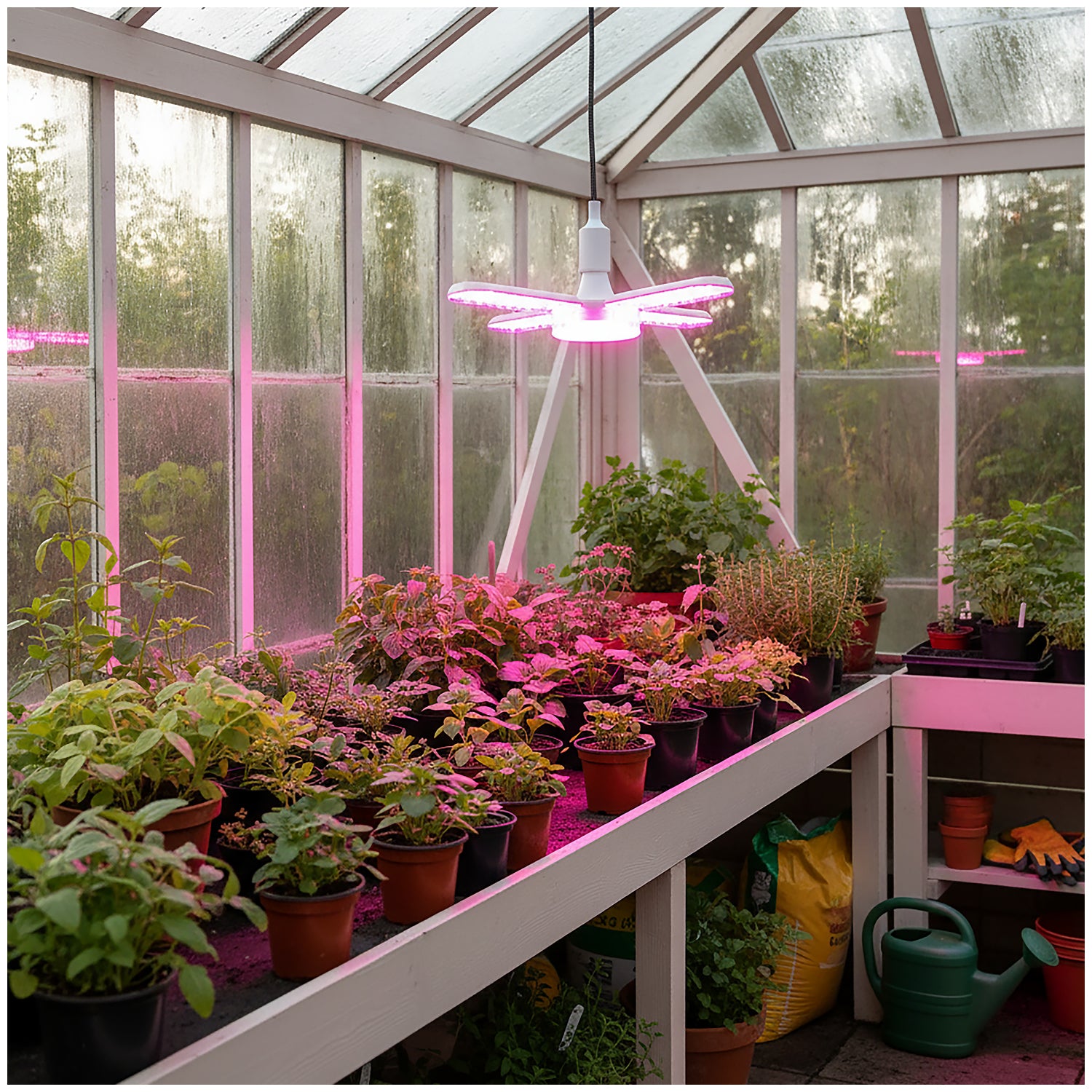 LED grow bulb LED PLANTY E27 40W Kobi Design