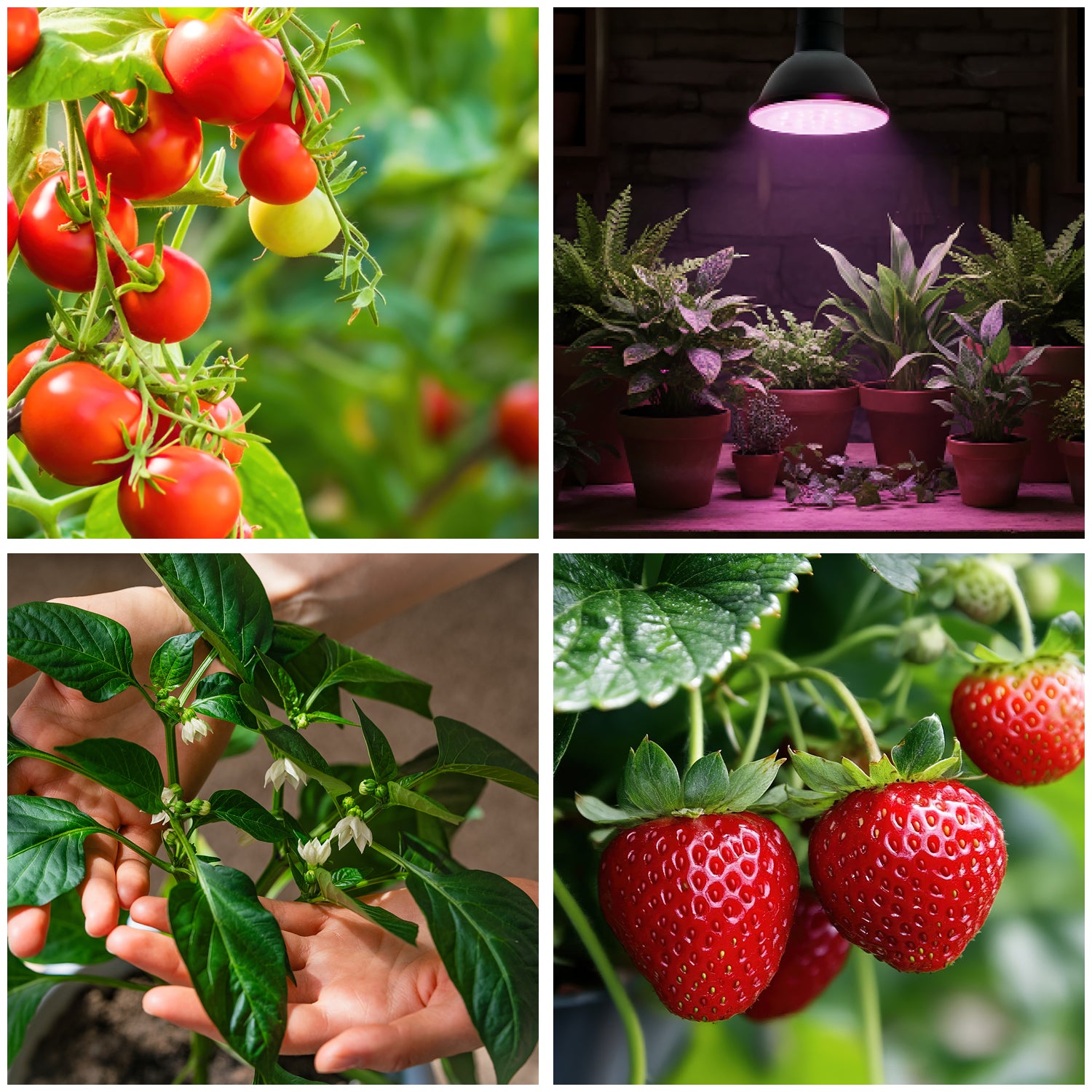 LED grow bulb LED PLANTY B E27 7W E27 1200K Black Kobi Design