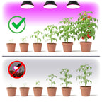 LED grow bulb LED PLANTY B E27 9W E27 1200K Black Kobi Desing