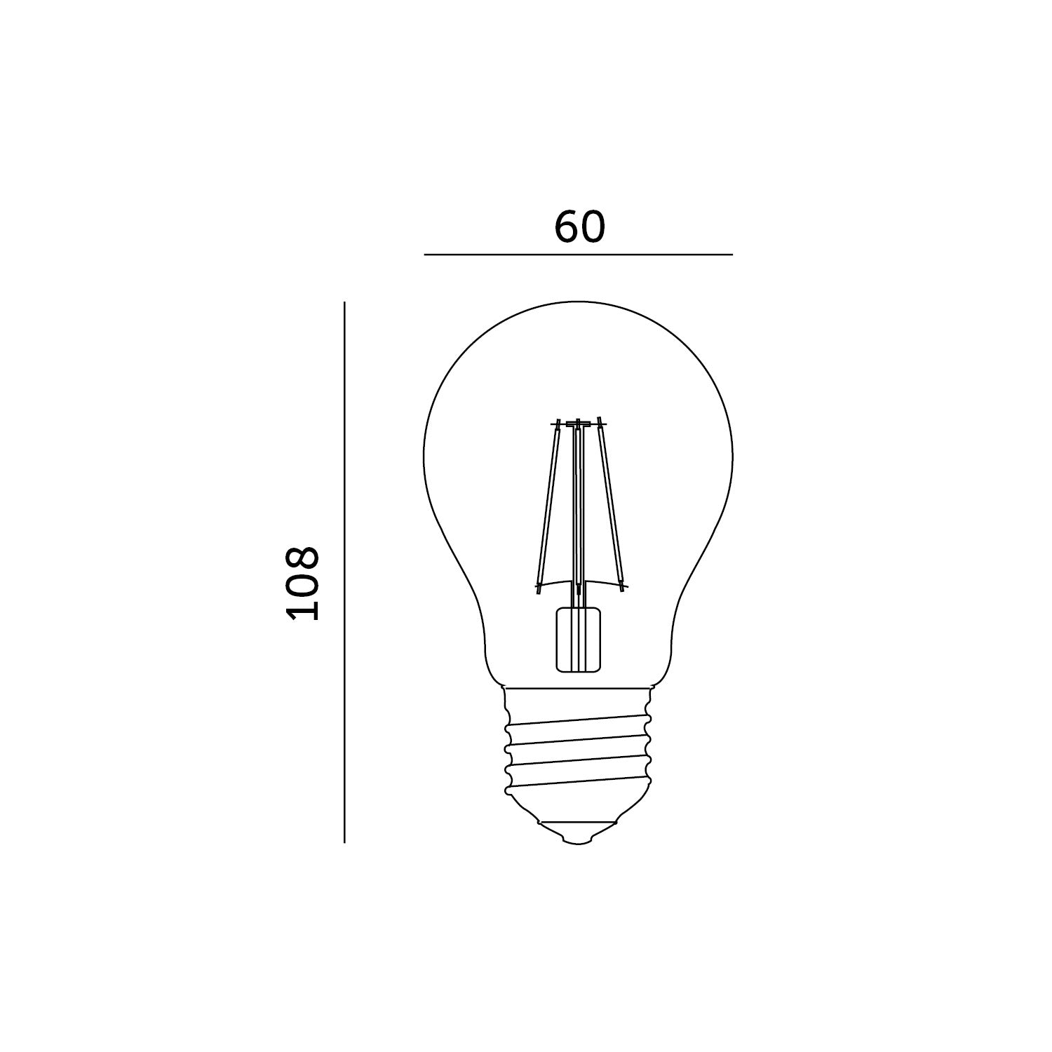 LED grow bulb LED PLANTY FGS 8W E27 1200K Kobi Design