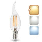 LED filament bulb FDE E14 4W 3000K Kobi