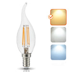 LED filament bulb FDE E14 4W 3000K Kobi