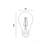 LED filament bulb FGS 10W E27 4000K Kobi