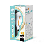LED filament bulb FGS 11,5W E27 3000K Kobi 360 Line