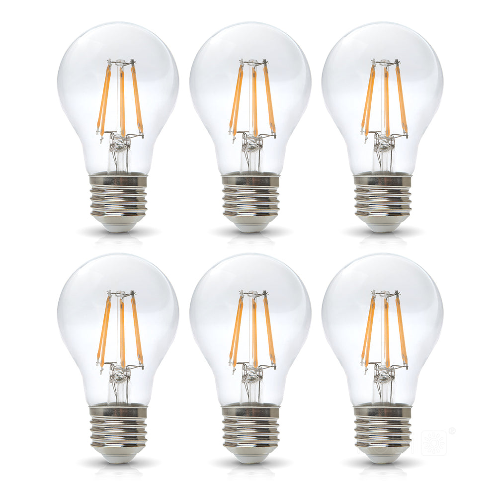 LED filament bulb FGS 7W E27 3000K 6-pack Kobi 360 Line