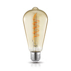 LED filament bulb FLEX FST64 4W E27 2700K Kobi 360 Line