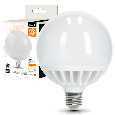 LED bulb G120 24W E27 4000K Kobi