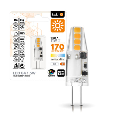 LED bulb G4 1,5W 4000K Kobi