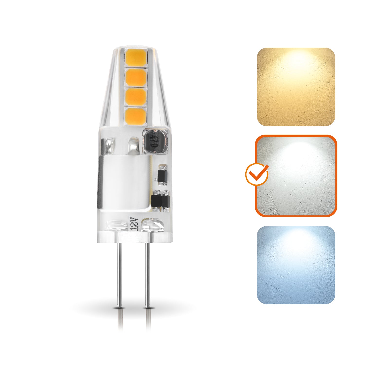LED bulb G4 1,5W 4000K Kobi