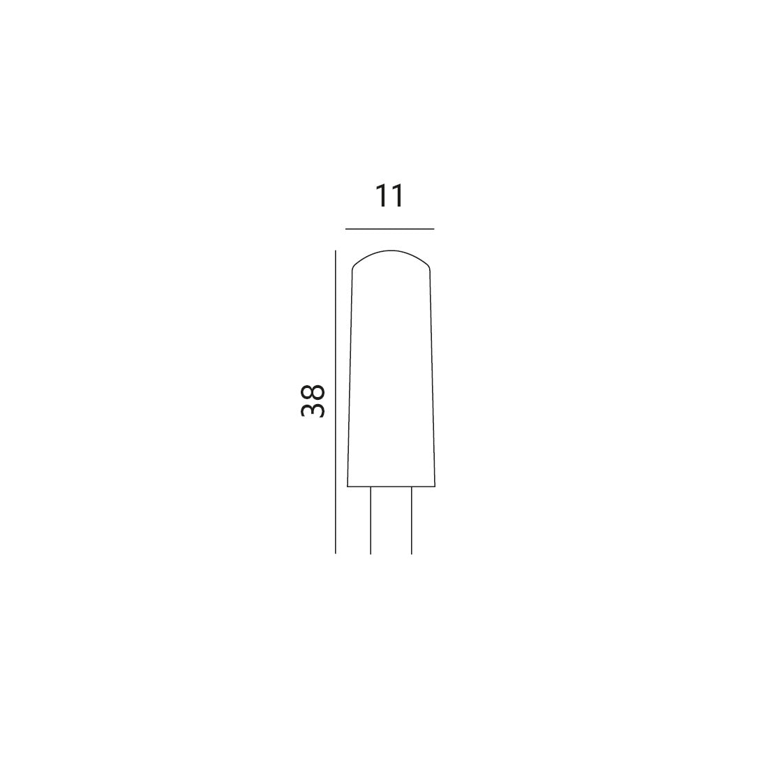 LED bulb G4 1,5W 4000K Kobi