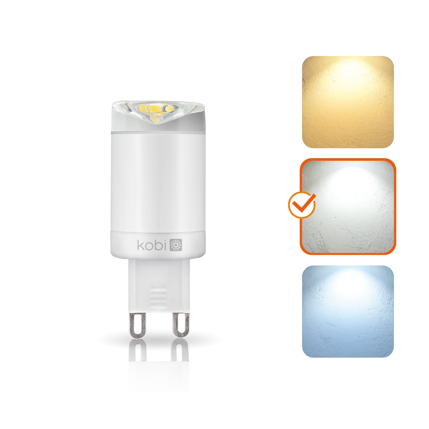 LED bulb G9 3W 4000K Kobi