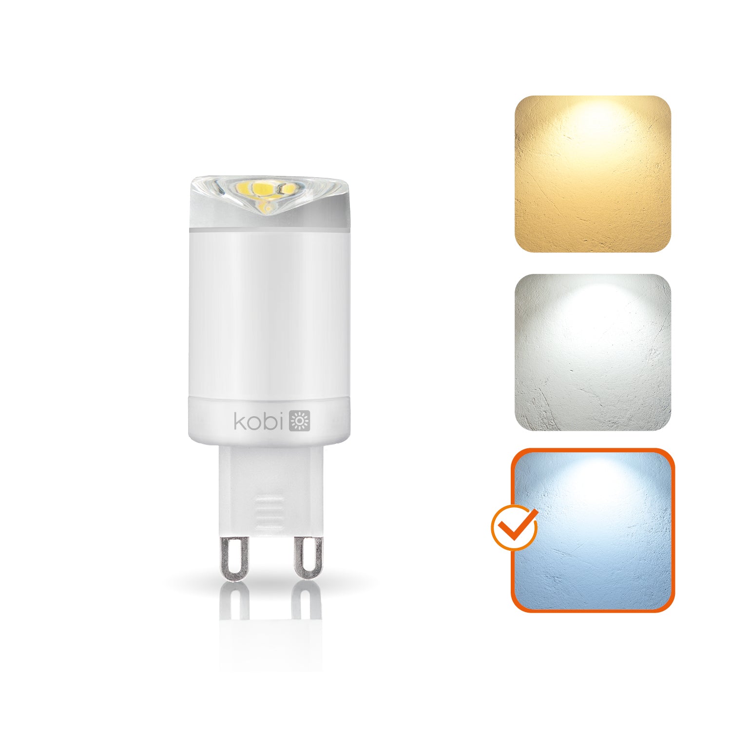 LED bulb G9 3W 6000K Kobi