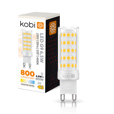 LED bulb G9 6,5W 4000K Kobi