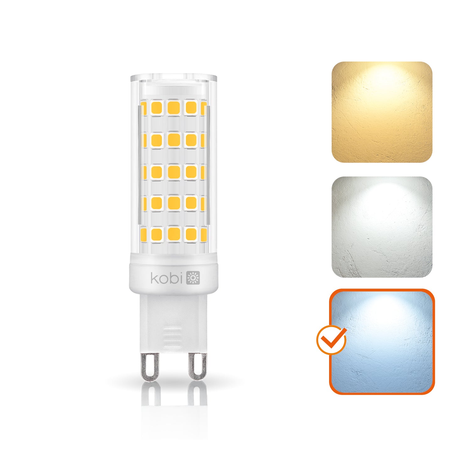 LED bulb G9 6,5W 6000K Kobi