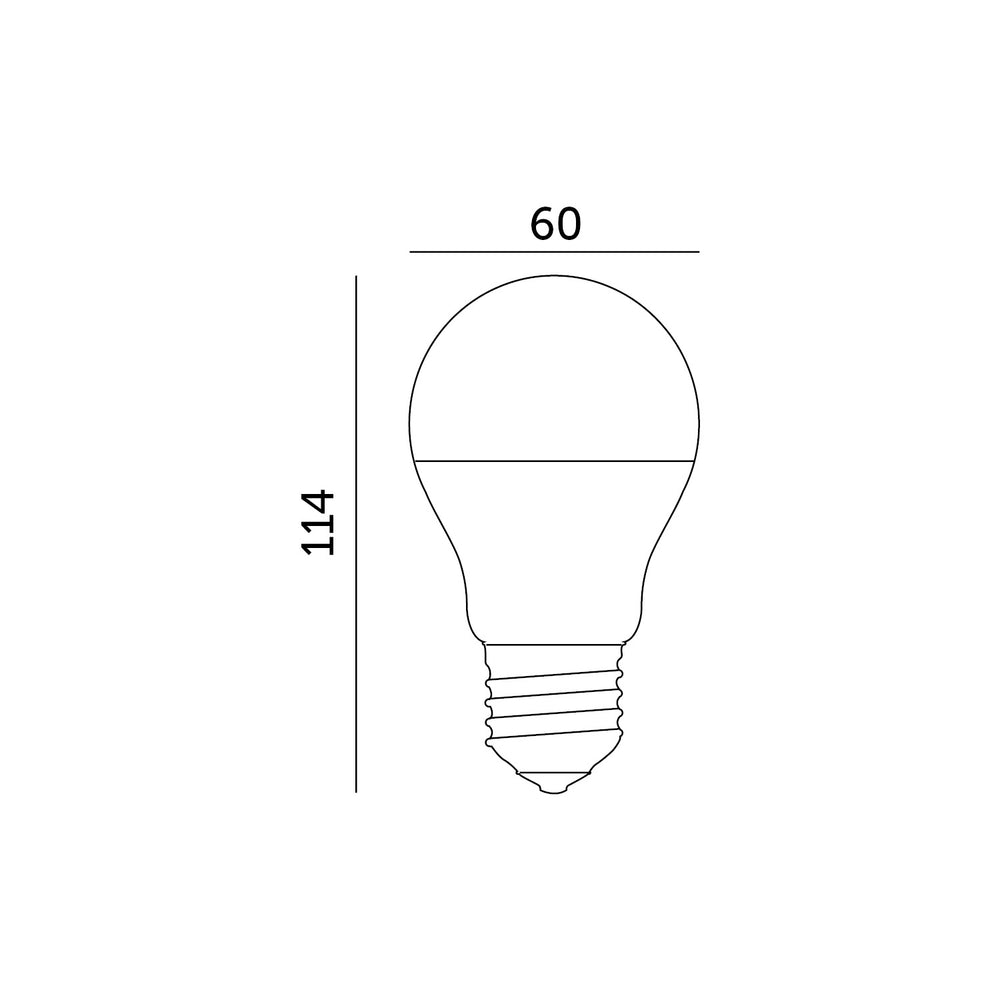 LED bulb GS 10,5W E27 6500K LED2B