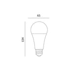 LED bulb GS 15W E27 3000K Kobi