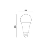 LED bulb GS 15W E27 3000K Kobi