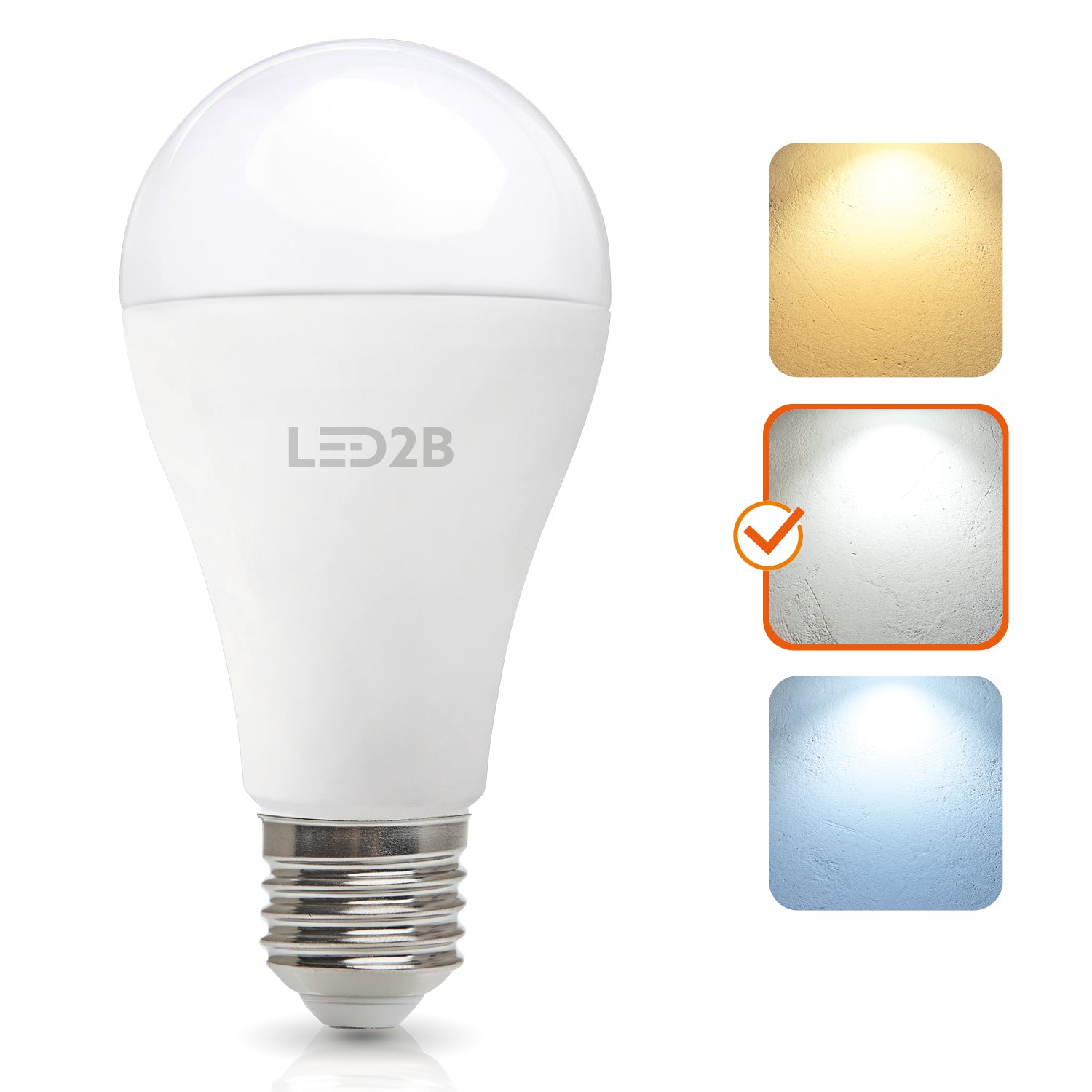 LED bulb GS 17W E27 4000K LED2B