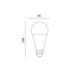 LED bulb GS 18W E27 4000K Kobi