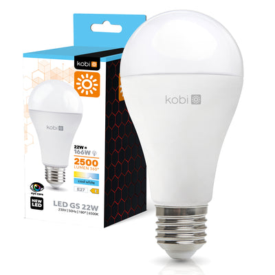 LED bulb GS 22W E27 6500K Kobi