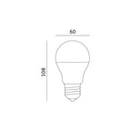 LED bulb GS 7W E27 3000K Kobi