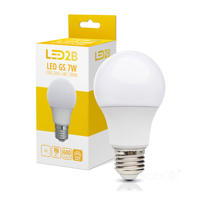 LED bulb GS 7W E27 3000K LED2B