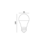 LED bulb GS 7W E27 6000K LED2B