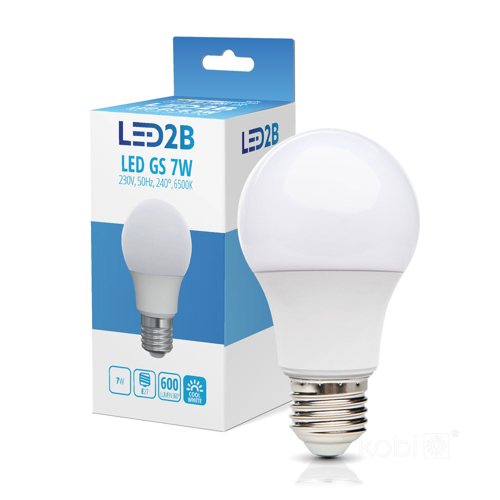 LED bulb GS 7W E27 6000K LED2B