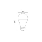 LED bulb GS 8,5W E27 4000K LED2B