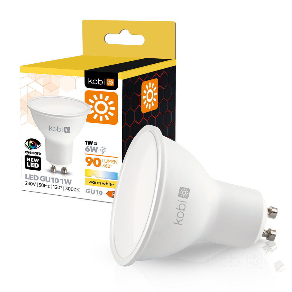 LED bulb GU10 1W 3000K Kobi