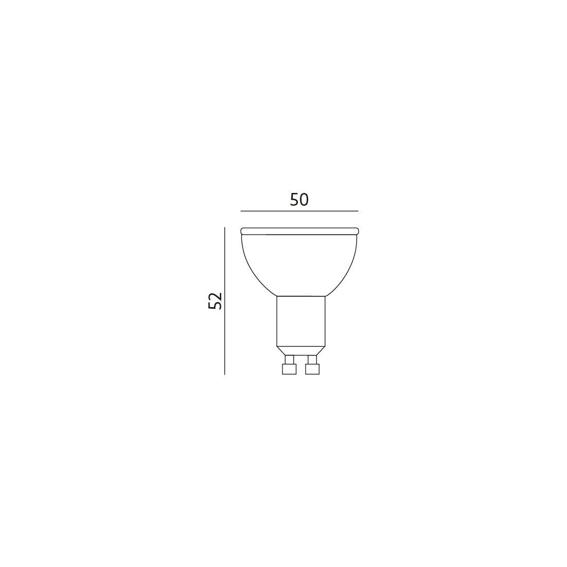 LED bulb GU10 4W 6000K Kobi Premium