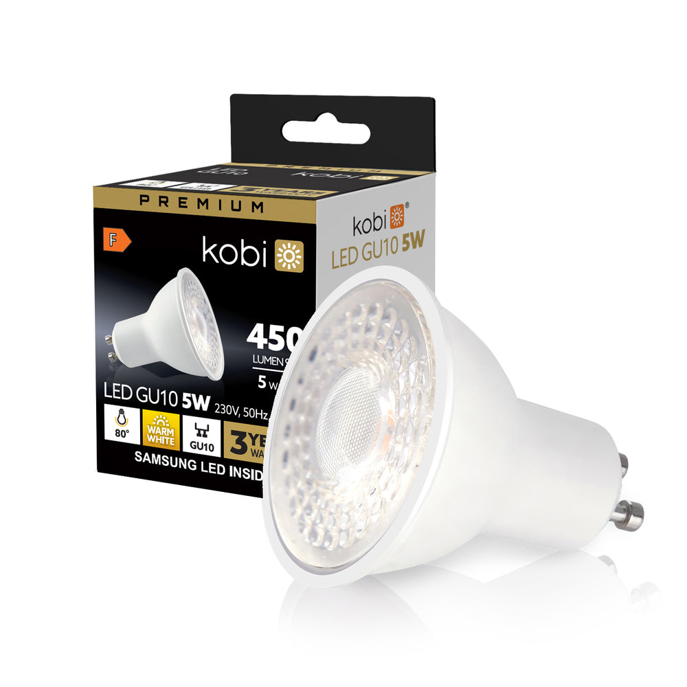 LED bulb GU10 5W 3000K Kobi Premium