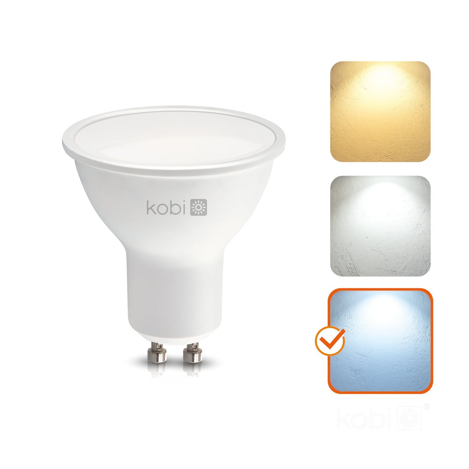 LED bulb GU10 5W 6000K Kobi