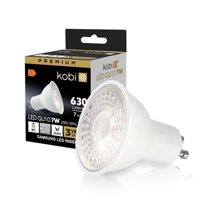 LED bulb GU10 7W 4000K Kobi Premium