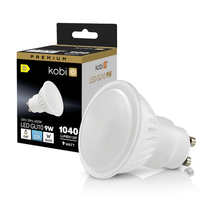 LED bulb GU10 9W 6000K Kobi Premium