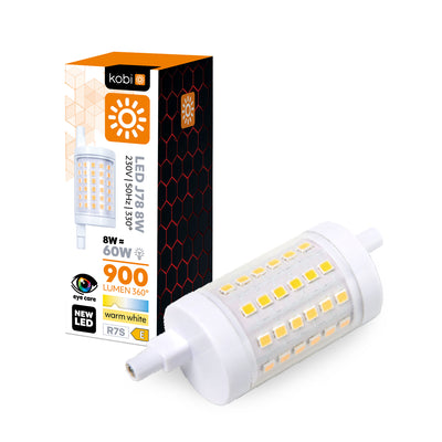 LED bulb J78 8W R7S 4000K Kobi