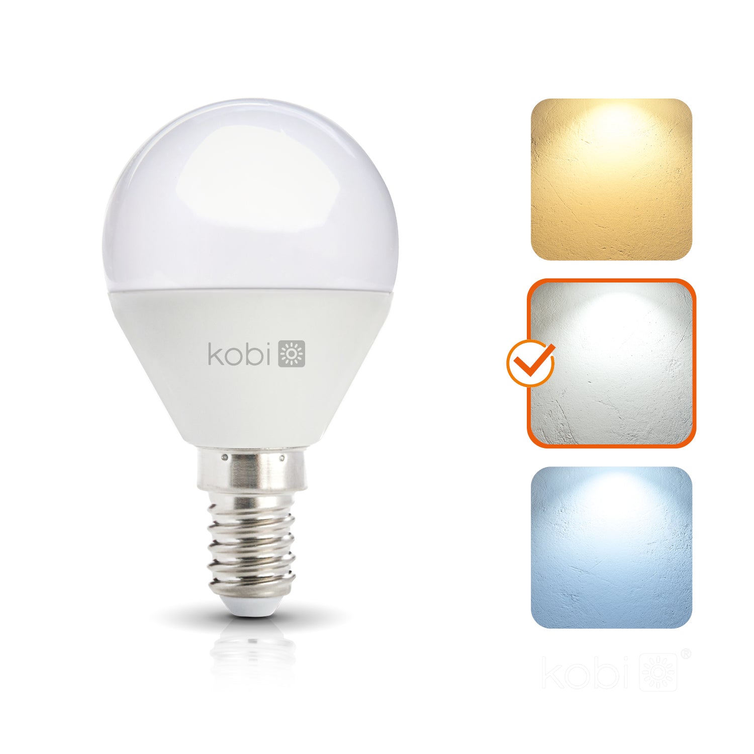 LED bulb MB 4,5W E14 4000K Kobi