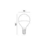 LED bulb MB 4,5W E14 4000K Kobi