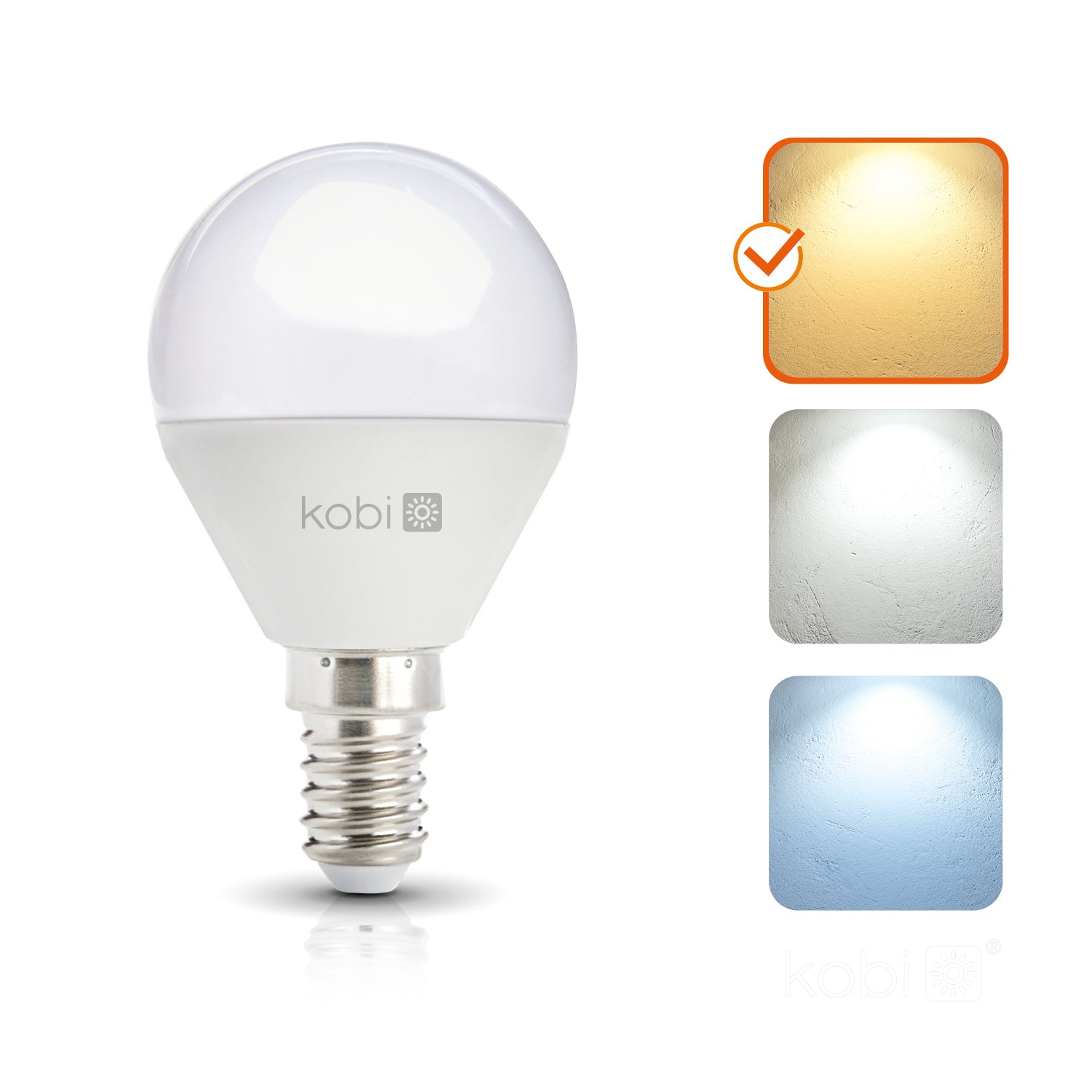 LED bulb MB 6W E14 3000K Kobi