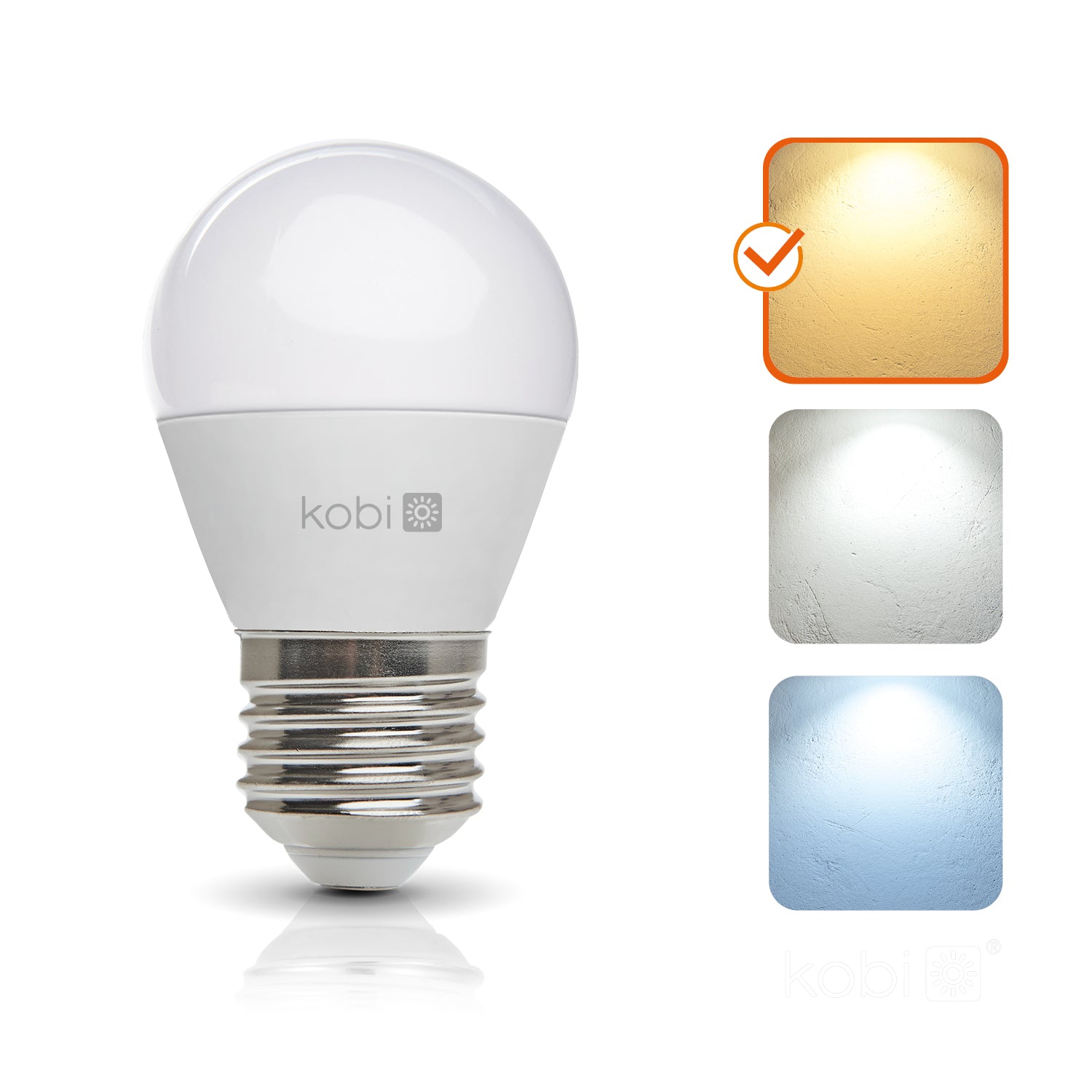 LED bulb MB 6W E27 3000K Kobi