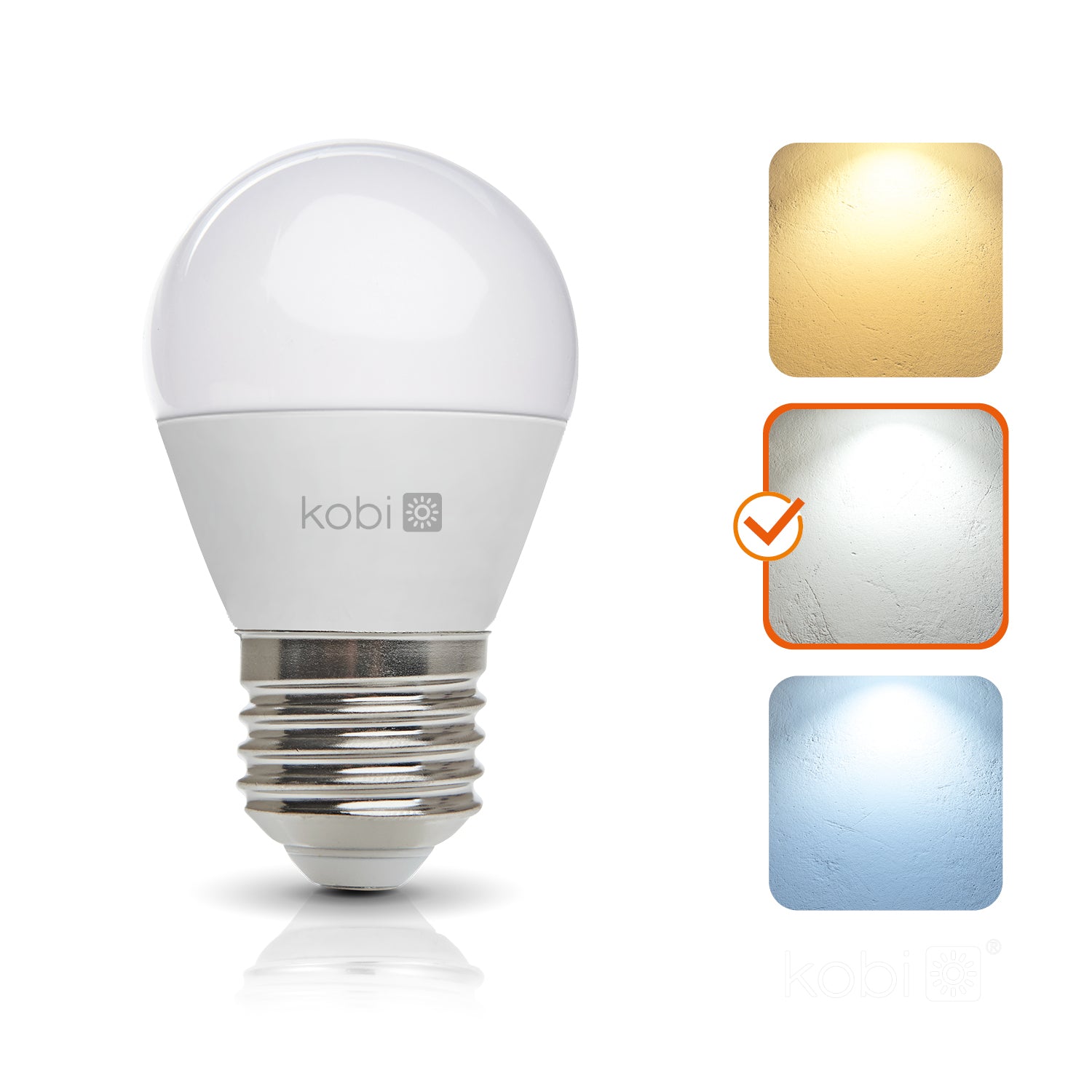 LED bulb MB 6W E27 4000K Kobi