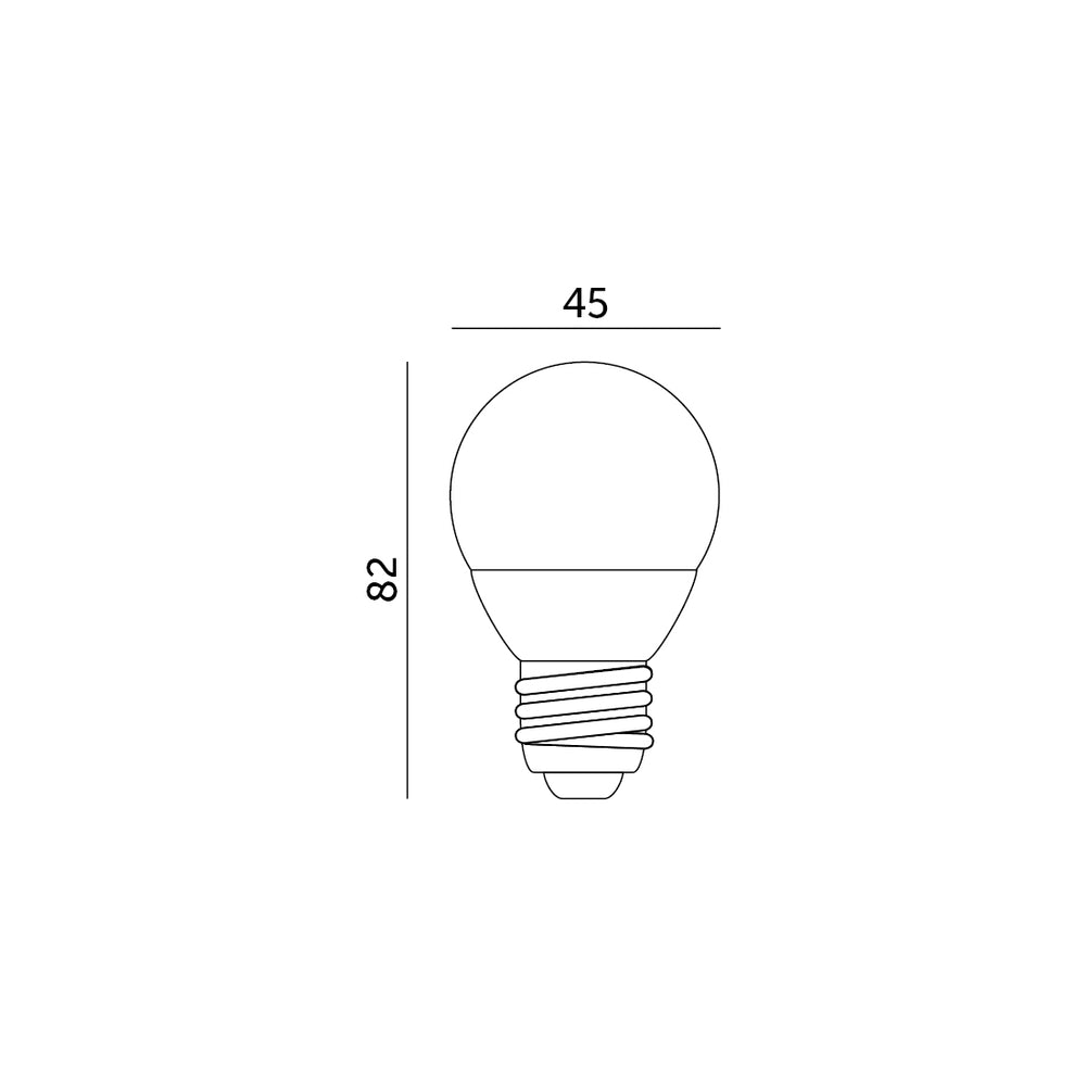 LED bulb MB 6W E27 6000K Kobi
