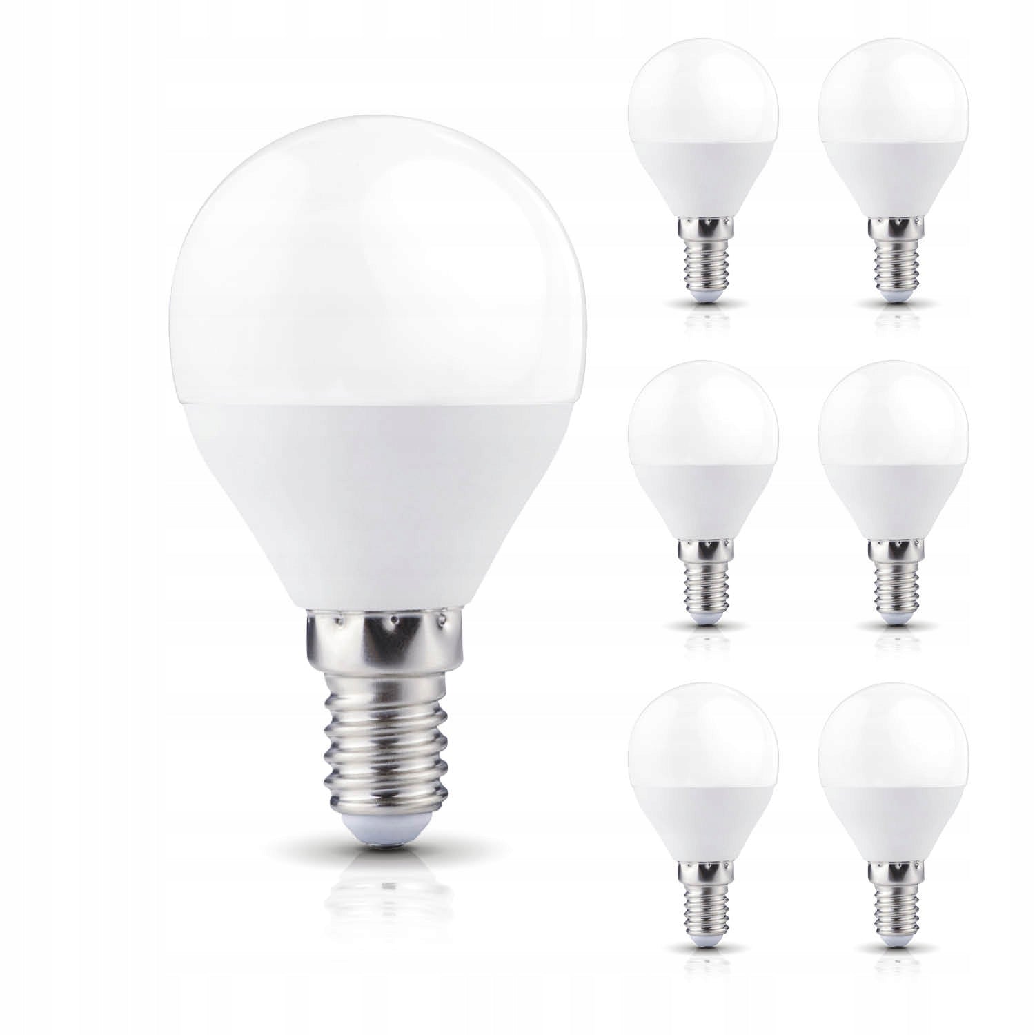 LED bulb MB 7W E14 3000K 6-pack LED2B